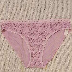 Victoria's Secret Lavender Script Panties